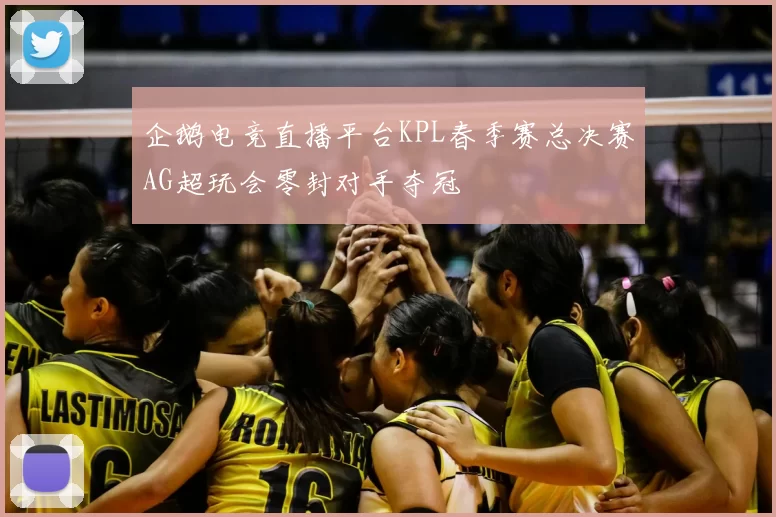 企鹅电竞直播平台KPL春季赛总决赛AG超玩会零封对手夺冠