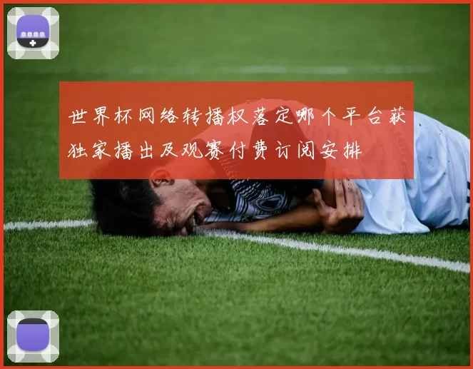 世界杯网络转播权落定哪个平台获独家播出及观赛付费订阅安排